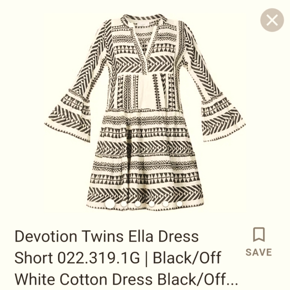 Boho swing dress by Devotion